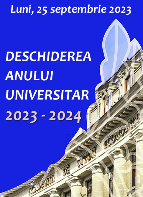 Deschidere An Universitar 2023-2024 - Academia De Studii Economice ...